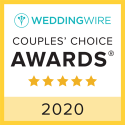 M4U Events received an award for Couple's Choice 2020 by Wedding Wire